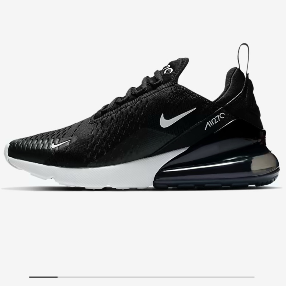 COPY - Nike Air Max 270 - Black & White 9W 7.5M